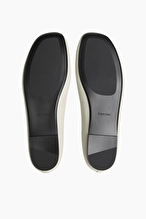 Calvin Klein Kadın Round Ballerina Lth Ayakkabı HW0HW02943CHE