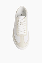 Calvin Klein Kadın Low Pro Cupsole Wt Canvas Mg Ayakkabı HW0HW031450HT