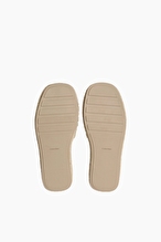 Calvin Klein Kadın Flatform Espadrille Raffia Mg Sandalet HW0HW02895AAM