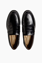Calvin Klein Erkek Ess Rubber Penny Loafer Pol Lth Ayakkabı HM0HM020250GJ