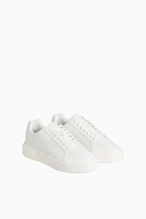 Calvin Klein Jeans Kadın Chunky Cupsole Laceup Lth Bt Aop Wn Ayakkabı YW0YW020360K7