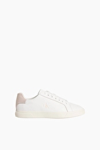 Calvin Klein Kadın Low Pro Cup Laceup Lth Moire Ayakkabı HW0HW028450K7