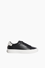 Calvin Klein Kadın Vulc Laceup Lth Moire Bt Ayakkabı HW0HW027470GK