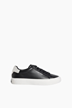 Calvin Klein Kadın Vulc Laceup Lth Moire Bt Ayakkabı HW0HW027470GK