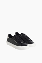 Calvin Klein Kadın Vulc Laceup Lth Moire Bt Ayakkabı HW0HW027470GK