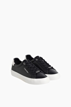 Calvin Klein Kadın Vulc Laceup Lth Moire Bt Ayakkabı HW0HW027470GK
