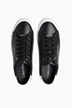 Calvin Klein Kadın Vulc Laceup Lth Moire Bt Ayakkabı HW0HW027470GK