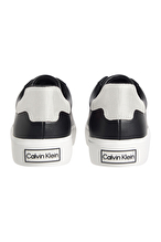 Calvin Klein Kadın Vulc Laceup Lth Moire Bt Ayakkabı HW0HW027470GK