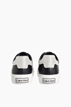 Calvin Klein Kadın Vulc Laceup Lth Moire Bt Ayakkabı HW0HW027470GK