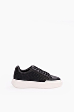 Calvin Klein Kadın Chunky Cupsole Laceup Lth Aop Ayakkabı YW0YW02058BEH