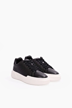 Calvin Klein Kadın Chunky Cupsole Laceup Lth Aop Ayakkabı YW0YW02058BEH