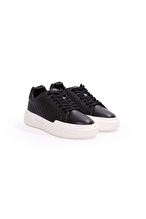 Calvin Klein Kadın Chunky Cupsole Laceup Lth Aop Ayakkabı YW0YW02058BEH