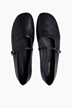 Calvin Klein Kadın Oblique Ballerina Mj Lth Hdw Ayakkabı HW0HW02847BEH