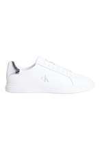 Calvin Klein Kadın Low Pro Cupsole Laceup Lth Met Ayakkabı HW0HW028460K8