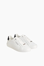 Calvin Klein Kadın Vulc Laceup Lth Moire Bt Ayakkabı HW0HW027470K5