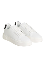 Calvin Klein Jeans Kadın Chunky Cupsole Laceup Lth Bt Aop Wn Ayakkabı YW0YW0203601W