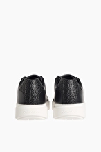 Calvin Klein Jeans Kadın Chunky Cupsole Laceup Lth Bt Aop Ayakkabı YW0YW02036BEH