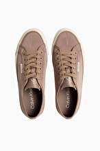 Calvin Klein Jeans Kadın Vulc Flatform Laceup Moire Ayakkabı YW0YW02012PBO
