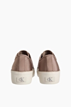 Calvin Klein Jeans Kadın Vulc Flatform Laceup Moire Ayakkabı YW0YW02012PBO