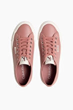 Calvin Klein Jeans Kadın Vulc Flatform Laceup Lth Ayakkabı YW0YW01932TZ6