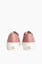 Calvin Klein Jeans Kadın Vulc Flatform Laceup Lth Ayakkabı YW0YW01932TZ6