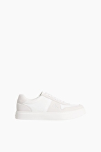 Calvin Klein Jeans Erkek Classic Cupsole Lace Mix Emb Tongue Ayakkabı YM0YM013950K4