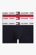 Tommy Hilfiger Erkek 3'lü Boxer UM0UM038350WH