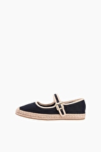 Tommy Hilfiger Kadın Buckle Mary Jane Espadrille Ayakkabı FW0FW09239BDS