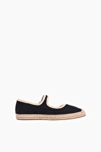 Tommy Hilfiger Kadın Buckle Mary Jane Espadrille Ayakkabı FW0FW09239BDS
