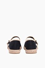 Tommy Hilfiger Kadın Buckle Mary Jane Espadrille Ayakkabı FW0FW09239BDS