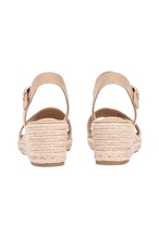 Tommy Hilfiger Kadın Mid Wedge Espadrille Webbing Sandalet FW0FW09230RBC