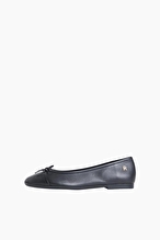 Tommy Hilfiger Kadın Smooth Lthr Ballet Ayakkabı FW0FW09241BDS
