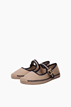 Tommy Hilfiger Kadın Buckle Mary Jane Espadrille Ayakkabı FW0FW09239DW6