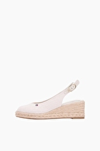 Tommy Hilfiger Kadın Mid Wedge Espadrille Slingback Sandalet FW0FW09228ACI