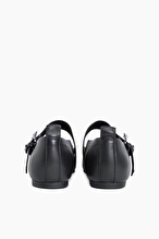 Tommy Jeans Kadın Ballerina Buckle Ayakkabı EN0EN03019BDS