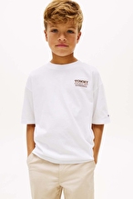 Tommy Hilfiger Erkek Çocuk Tişört KB0KB10194