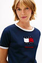 Tommy Jeans Kadın Tişört DW0DW22306