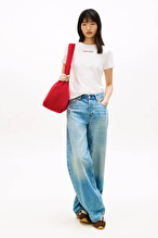 Tommy Jeans Kadın Tişört DW0DW22277