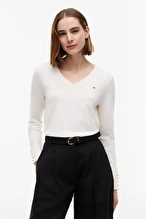 Tommy Hilfiger Kadın Kazak WW0WW40098