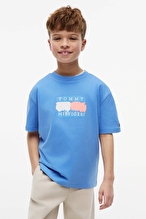 Tommy Hilfiger Erkek Çocuk Tişört KB0KB10546