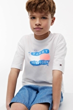 Tommy Hilfiger Erkek Çocuk Tişört KB0KB10546