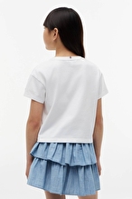 Tommy Hilfiger Kız Çocuk Tişört KG0KG09458