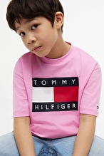 Tommy Hilfiger Erkek Çocuk Tişört KB0KB10340