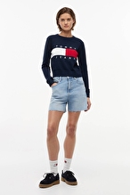 Tommy Jeans Kadın Kazak DW0DW22930