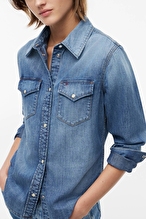 Tommy Jeans Kadın Gömlek DW0DW23486