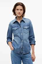 Tommy Jeans Kadın Gömlek DW0DW23486