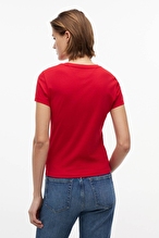 Tommy Jeans Kadın Tişört DW0DW23479