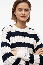 Tommy Jeans Kadın Kazak DW0DW22926