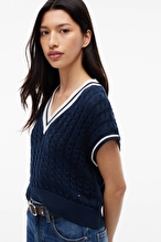 Tommy Jeans Kadın Kazak DW0DW22927