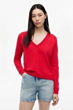 Tommy Jeans Kadın Kazak DW0DW19888
